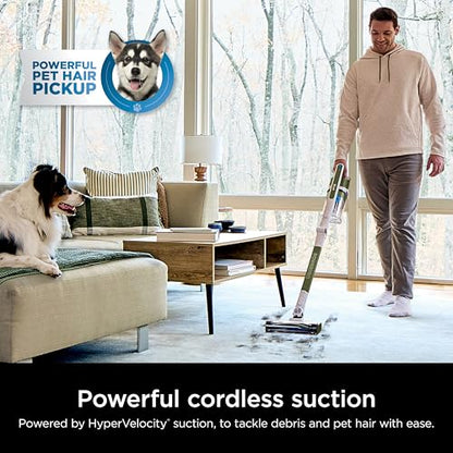 Shark® PowerPro Flex Pet Plus Cordless Vacuum, Olive, IZ387H