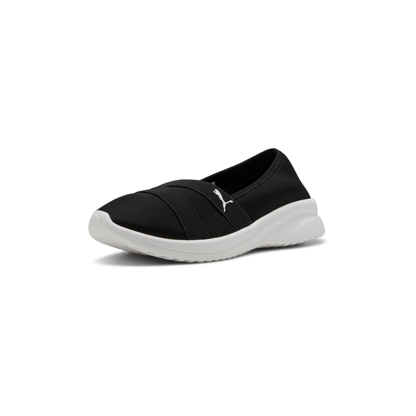 Puma Women's Adelina 2 Sneaker Ballet Flat, Black/White, 9
