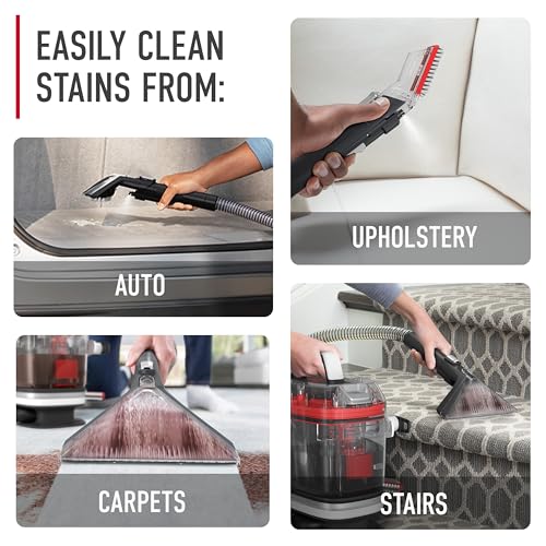 Hoover CleanSlate Portable Carpet and Upholstery Spot Cleaner, 40 oz Tank
