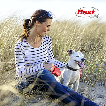 Flexi 25210755: Classic Retractable Tape Dog Leash, Red Xs 26 Lbs 10Ft