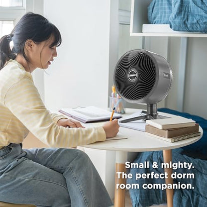 Shark FlexBreeze TableMate Tabletop Fan, Charcoal, FA151CBRN