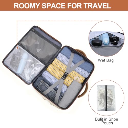 Travel Backpack for Women, Carry On Backpack Flight Approved