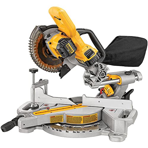 DEWALT 20V MAX* 7-1/4-Inch Miter Saw, Cordless (DCS361M1)