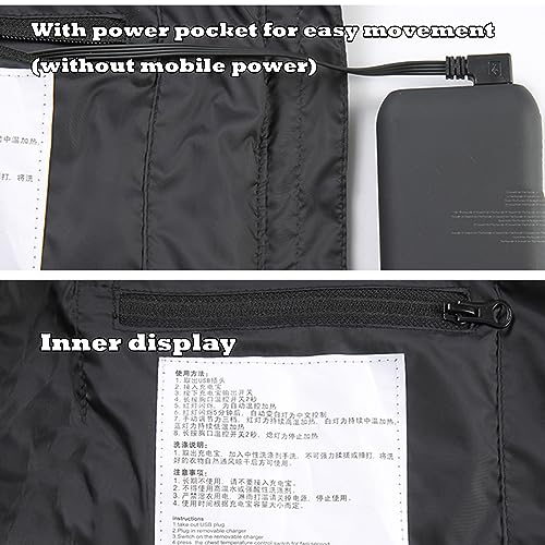 Heated Vest for Men Women Lightweight Winter Unisex Heated Jacket