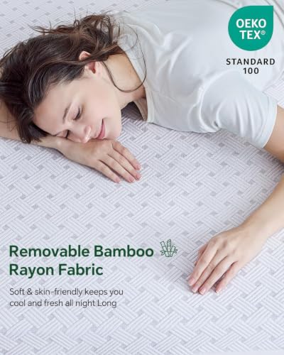 Queen Size Memory Foam Mattress Topper for Pressure Relief