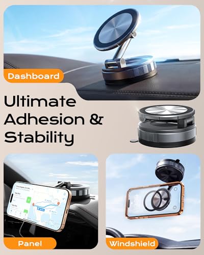 Car Phone Holder Car Mount Magnetic, Support Cellulaire Auto for iPhone 17