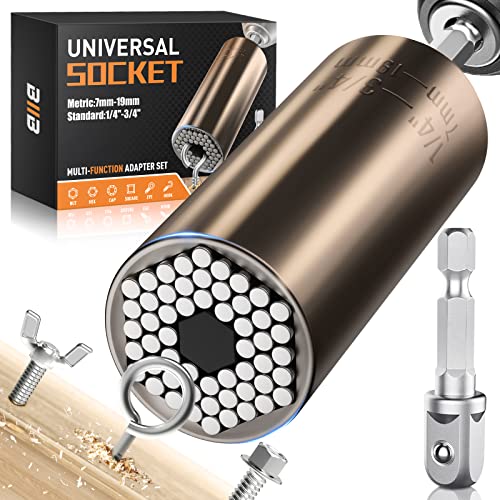 BIIB Birthday Gifts for Men Dad HusbandUniversal Socket Stocking Stuffers