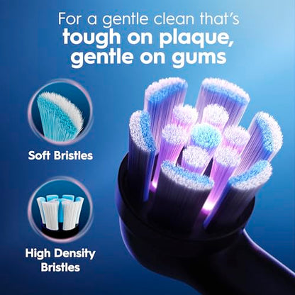 Oral-B iO2 Electric Toothbrush, for an Easy Switch to Electric, Night Black, Rechargeable Electric Toothbrushes, iO Series 2 Limited with 1 Power Toothbrush, 1 Brush Head, and 1 Travel Case