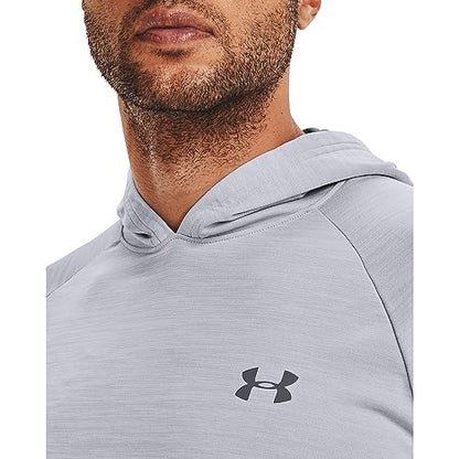 Under Armour Men's Velocity Long Sleeve Hoodie, (011) Mod Gray / / Pitch Gray, Medium