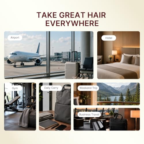 Karseell Travel Shampoo & Conditioner Set with Collagen Hair Mask