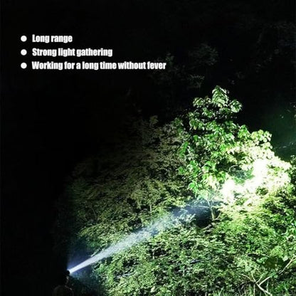 1000 Lumens Rechargeable LED Headlamp for Camping & Outdoor - Waterproof Adjustable Head Light with 10H Runtime, Ideal for Desert Hiking, Night Work