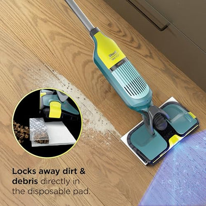 Shark VACMOP Reveal Cordless Vacuum & Spray Mop, Hard Floor, VM401C