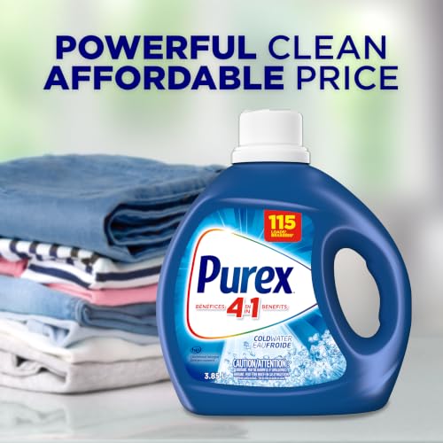 Purex® Coldwater Liquid Laundry Detergent 3.85L, 115 washloads