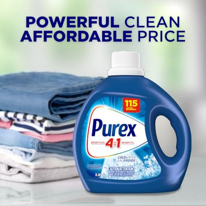 Purex® Coldwater Liquid Laundry Detergent 3.85L, 115 washloads