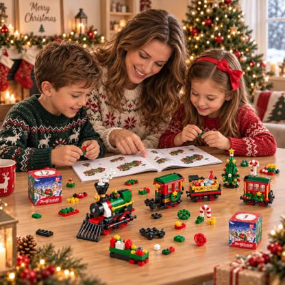 Christmas Advent Calendar 2026 Building Blocks Set (Colorful)