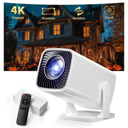 Sainyer Mini Projector, Native 1080P Full HD Home Theater Projector