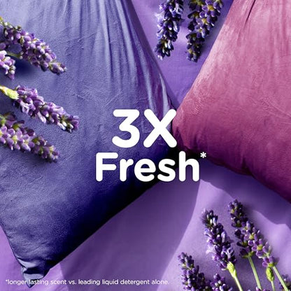 Downy Ultra Soft Fabric Softener Liquid, Calm, Lavender and Vanilla Bean, 3.31L