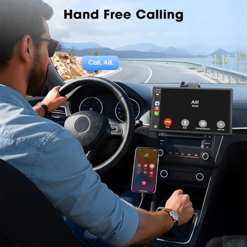 Topexplore 9" Wireless CarPlay Screen,Smart Upgrade for Older Cars