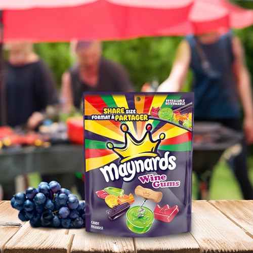 Maynards, Wine Gums Candy, Gummy Candy, Sharing Size, 315 g, Prepared in Canada (Pack of 2)
