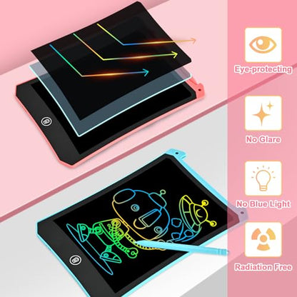 cimetech Kids LCD Writing Tablet, Toddler Drawing Tablet, Kids Toys 2 Pack