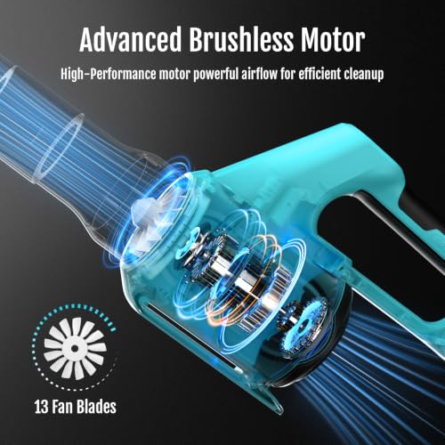 YARDCARE 2026 NEW Electric Cordless Leaf Blower with 4.0AH Battery and Charger, 460CFM/120 MPH Leaf Blower, 5-Speed + Turbo Mode, Battery Powered Blowers for Lawn Care, Patio Cleaning