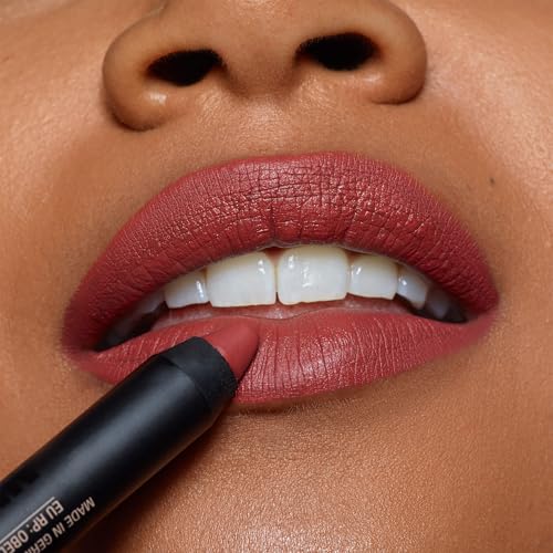 Nudestix Magnetic Matte Lip Color – 3-in-1 Long-Wear Lipstick, Lip Liner & Lip Stain Pencil | Kiss-Proof, Transfer-Proof, Lightweight Matte Formula | Clean, Cruelty-Free Lip Makeup, Shade: Freckle