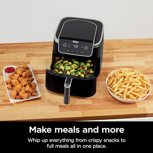 Ninja Air Fryer Pro, 5 Qt/4.7L, 4-in-1, Grey, AF141C