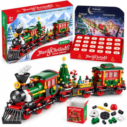 Christmas Advent Calendar 2026 Building Blocks Set (Colorful)