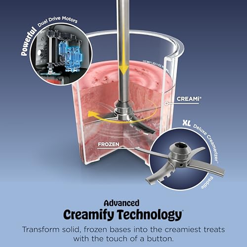 Ninja CREAMi XL Deluxe 11-in-1 Ice Cream & Frozen Treat Maker, NC501C