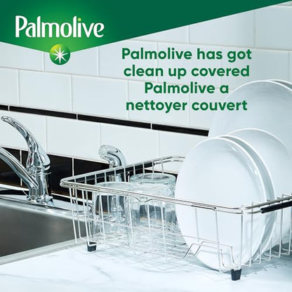 Palmolive Essential Clean Dish Soap, Original Scent 4.27 L - Biodegradable, Phosphate & Paraben Free Liquid Dish Soap - Removes Grease & Grimes from Dishes
