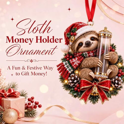Generic Christmas Cash Gift Ornaments Animal Money Holder，11 | Animal Design, Cash Holder, Tree Ornament, Holiday Decor