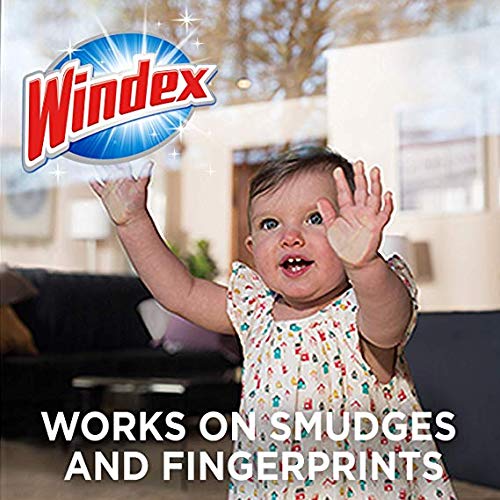Windex Original Glass & Window Cleaner Spray, Streak-Free, 765mL 3 Pack
