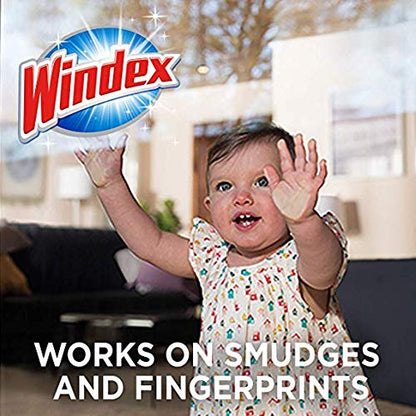 Windex Original Glass & Window Cleaner Spray, Streak-Free, 765mL 3 Pack
