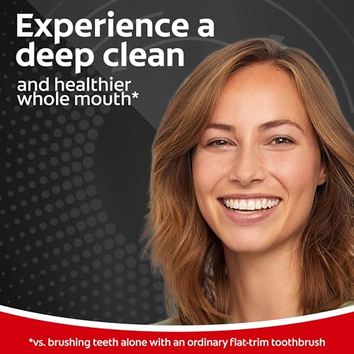 Colgate 360 Charcoal Sonic Powered Vibrating Toothbrush - Extra Soft Circular Bristle for Adults, Ideal for Gentle Cleaning, 1 Count