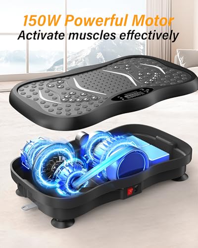 Vibration Plate Exercise Machine for Weight Loss, 330 Lbs Capacity