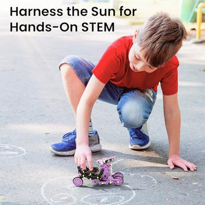 Sillbird Solar Building Robot Kit, 12-in-1 STEM Gift for Boys Aged 8-14
