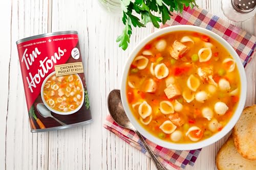 Tim Hortons Chicken Noodle Soup, Ready-to-Serve, 540mL Can