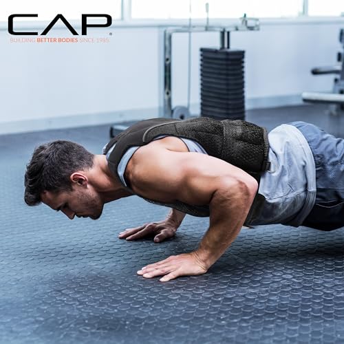 CAP 20–150lb Adjustable Weighted Vest for Strength Training & Workouts