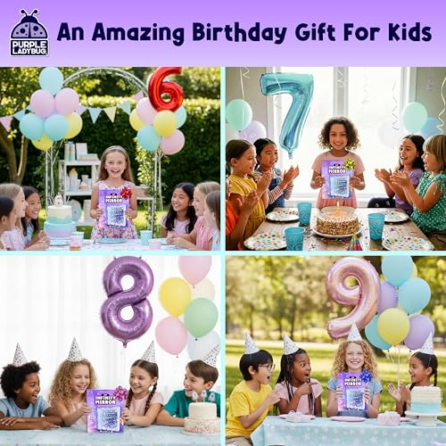 DIY Infinity Mirror Kit - Girls Crafts 8-12 Years Old DIY Kit with Lights & Custom Letters - Birthday Gift for Girls Ages 6 7 8 9 10 11 12, Educational STEM Toys for Kids, STEM Toys for 5+