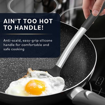Home Hero 2 Pcs Heat Resistant Silicone Kitchen Utensil Set