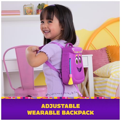 Dora, My Adventure Backpack, with Explorer Accessories‚ Toy Binoculars, Map & Compass, Kids Toys for Girls & Boys Ages 3 & Up