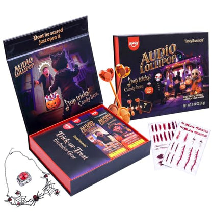 Amos TastySounds Halloween Music Lollipop Gift Box with Full Accessories