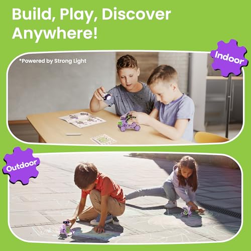 Sillbird Solar Building Robot Kit, 12-in-1 STEM Gift for Boys Aged 8-14