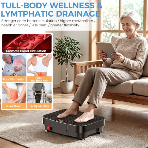 Vibration Plate Exercise Machine ,250 Levels Vibrating Plate