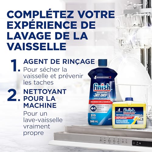 Finish Quantum Ultimate Dishwasher Detergent Pods, 72 Tabs