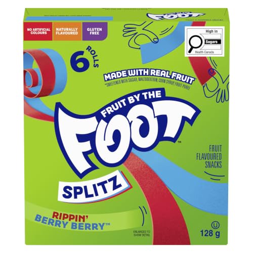 BETTY CROCKER FRUIT BY THE FOOT Berry Fruit Flavoured Snacks