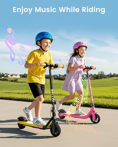 Gyroor Minions H30 Max Kids Electric Scooter 150W Deep Pink