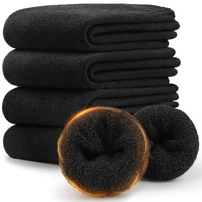 YADIFEN 5 Pairs Merino Wool Socks for Men Winter Cold Weather Extra Warm | Thermal Super Thick Hiking Sock Cozy Size 7-13 13-15