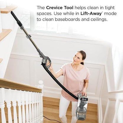 Shark Rotator Lift-Away Vacuum, HEPA Filter, No Hair Wrap, Silver, LA502