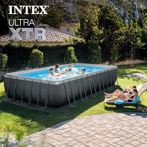 INTEX Ultra XTR 24ft x 12ft 52 in Above Ground Swimming Pool Set w/Pump